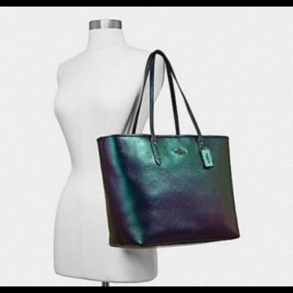 Coach Holographic tote